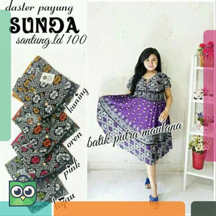 daster payung sunda klepon