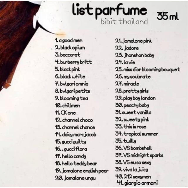 Parfume Thailand