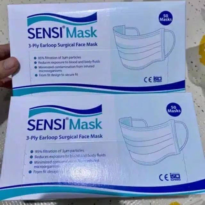 Sensi earloop 50 pcs hijau