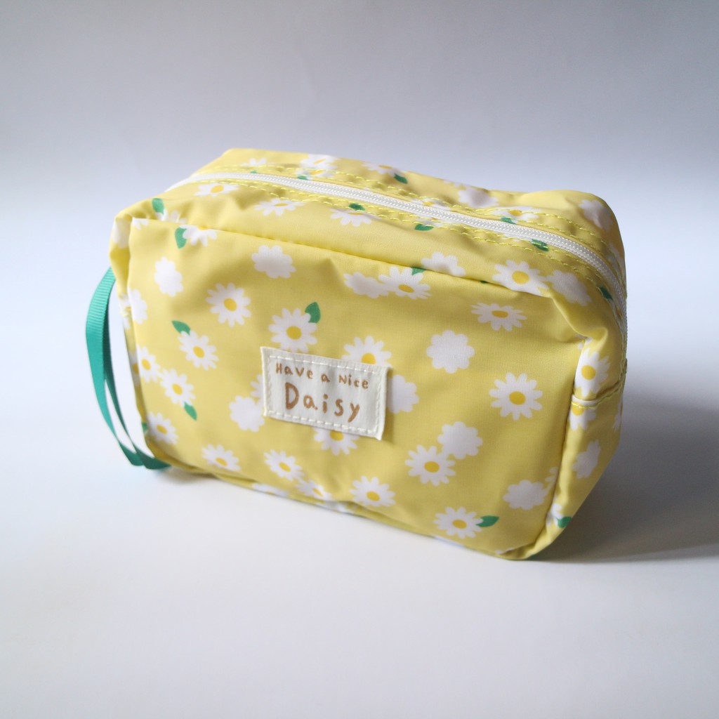 DAISO Daisy Pouch - Yellow