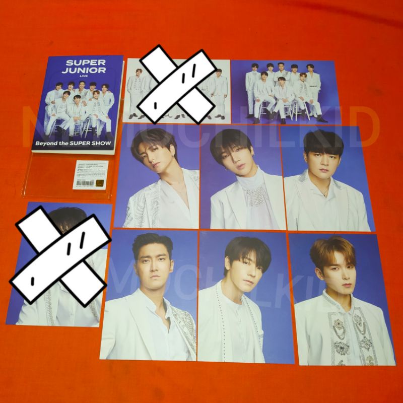 Postcard Super Junior Beyond LIVE Beyond The Super Show