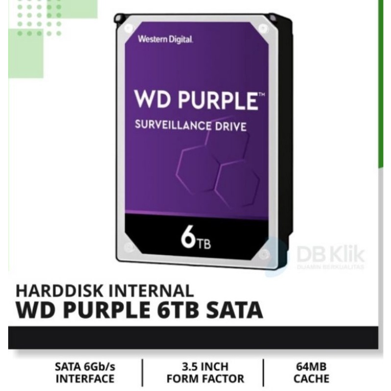 Hardisk WD purple 6TB