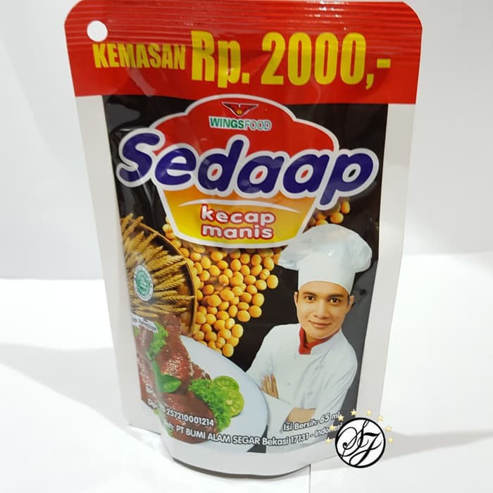 Kecap Sedaap Refil 65 Ml / Pcs / Satuan