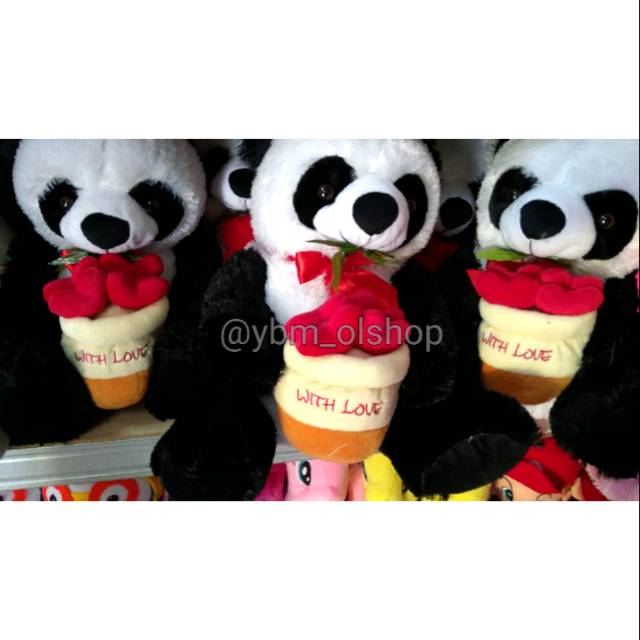 Boneka Panda Guci Lucu