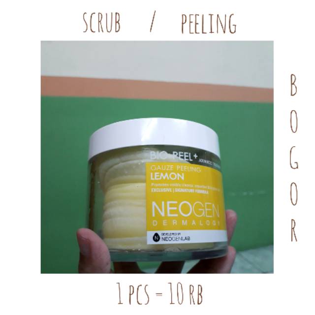 BOGOR :: peeling neogen 1pcs
