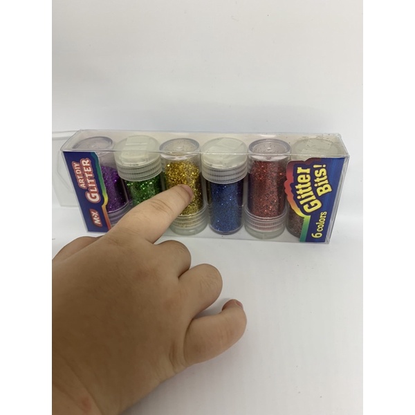 Glitter warna-warni