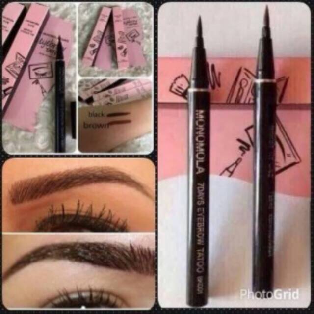 Monomula eyeliner like tatoo