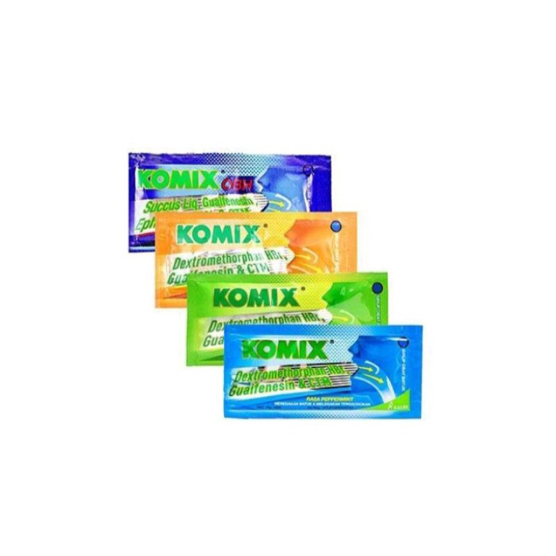 Komix sirup sachet