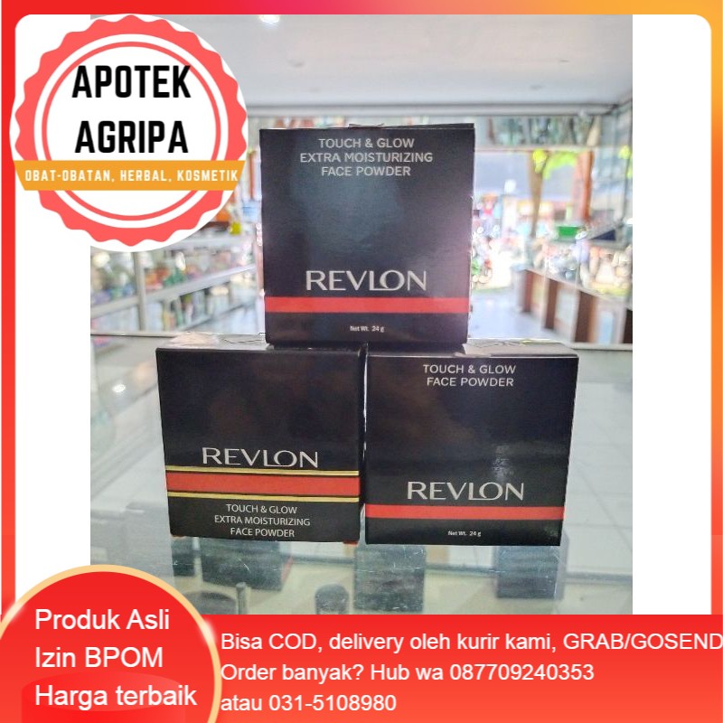REVLON FACE POWDER TOUCH AND GLOW EXTRA MOISTURIZING