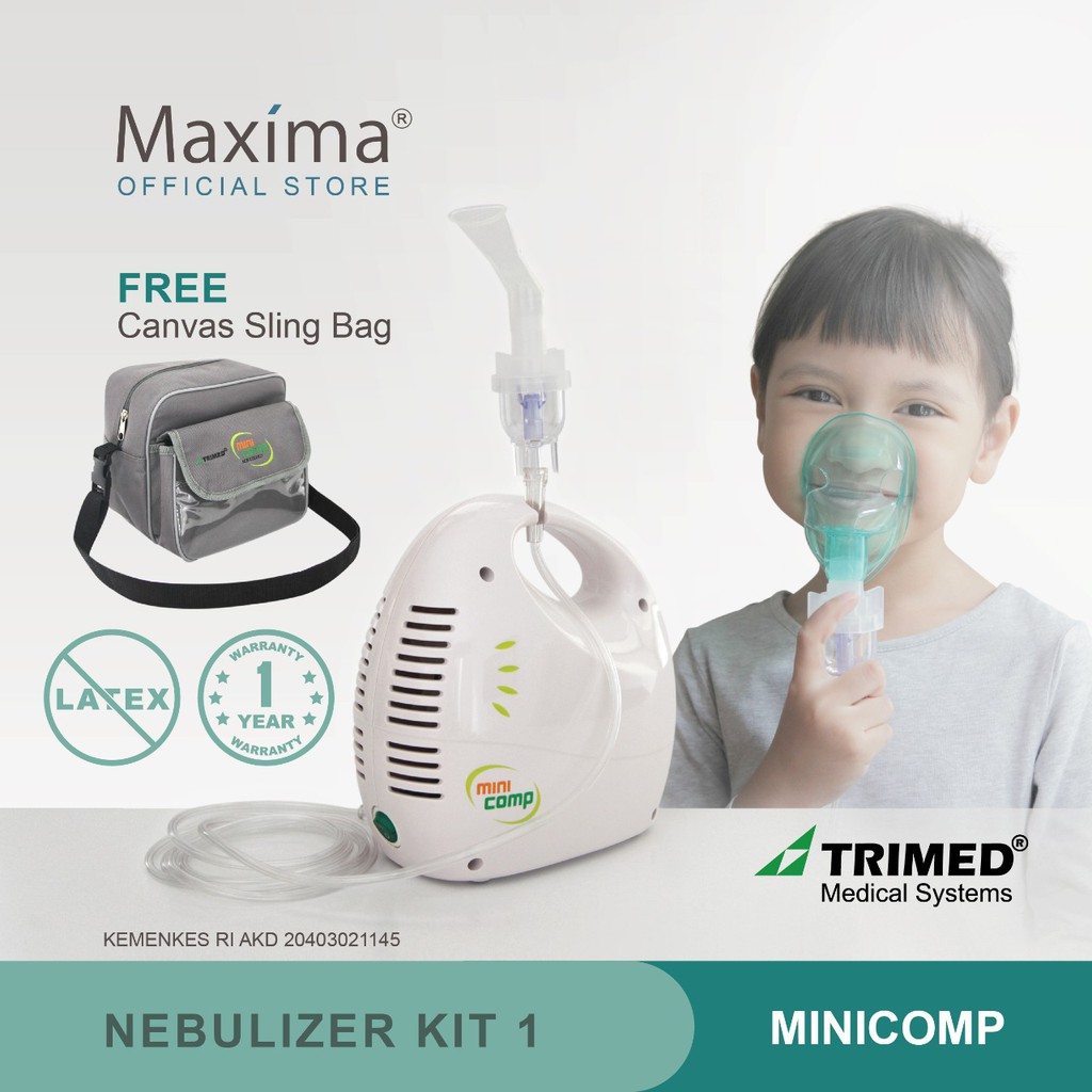Nebulizer Portable Kit TRIMED Minicomp