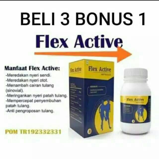 Flex Active Asli | Flex Active Obat Tulang Dan Sendi BPOM | Flex Active Original