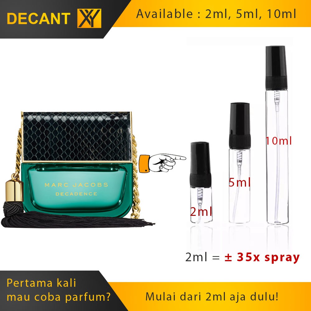 Decant Parfum Marc Jacobs Decadence 5ml 10ml 2ml