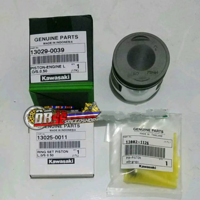 Piston dan Ring KLX 150 S L BF Original