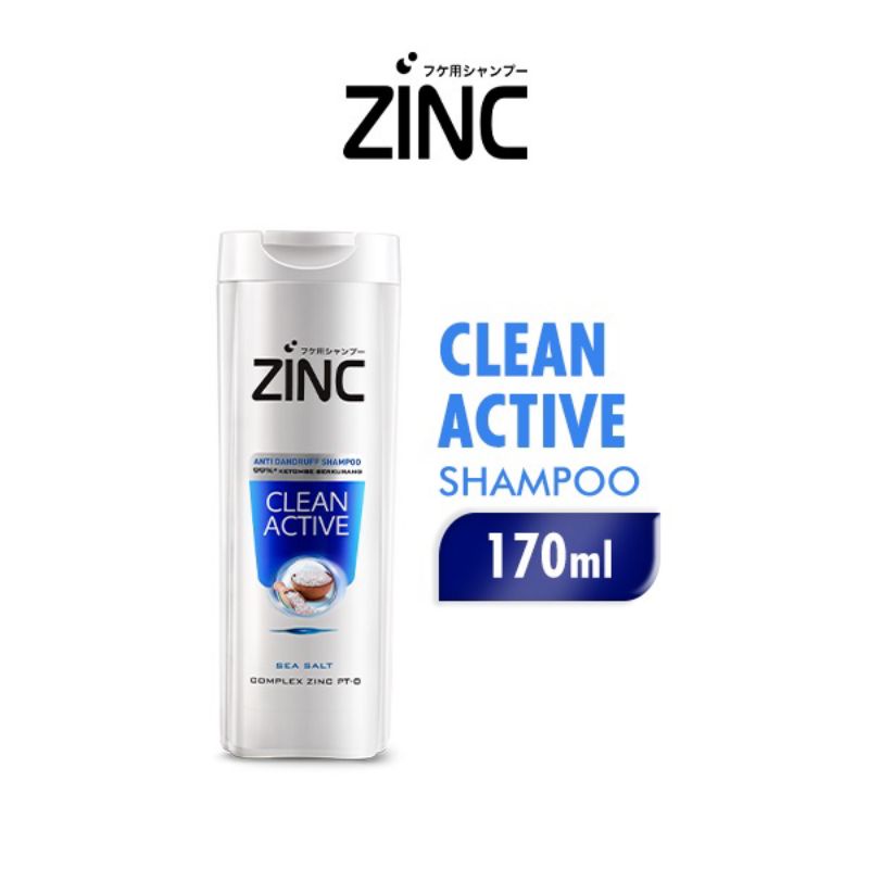 ZINC Clean Active Shampoo 170ml