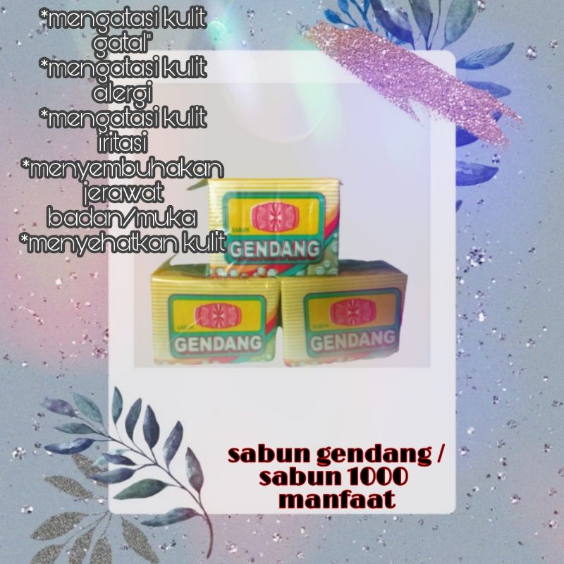♥️BK♥️SABUN GENDANG/1000 MANFAAT