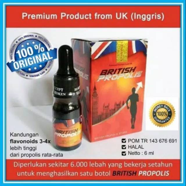 BRITISH PROPOLIS 100% ORIGINAL