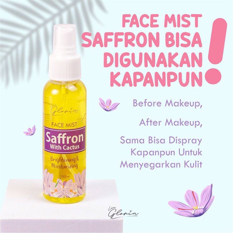 LEA GLORIA FACE MIST SAFFRON