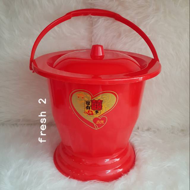 pipsot pelastik/pispot sangjit/pispot merah