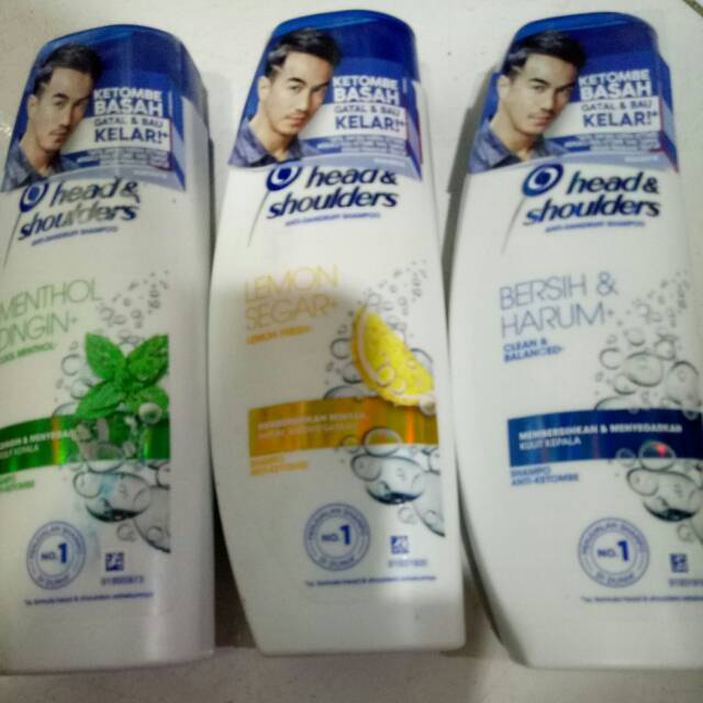 Head & shouldres shampoo 160ml dan saset