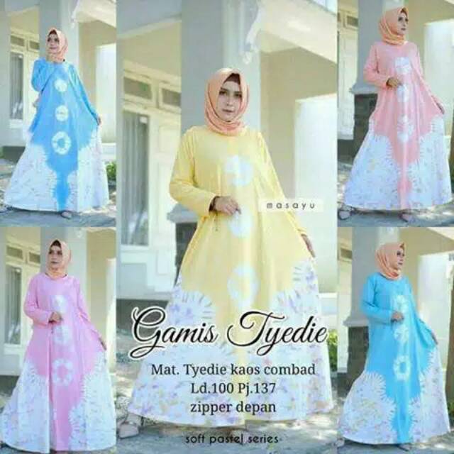 GAMIS KAOS"TIEDYE "