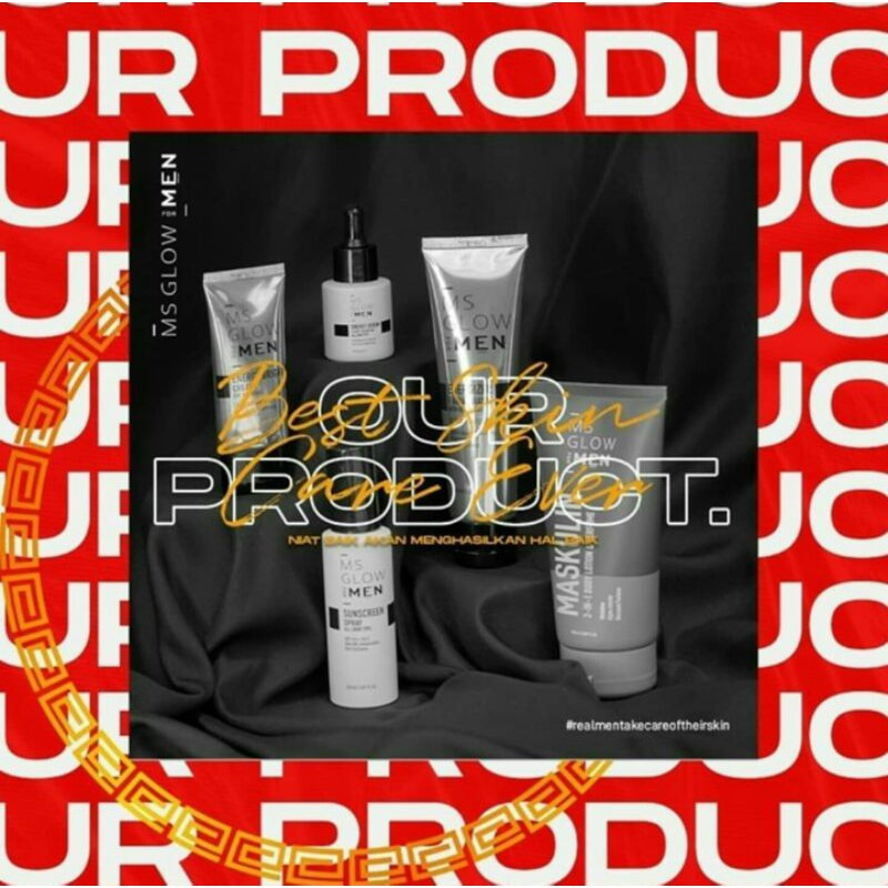 PAKET FULL COMPLETE - MS GLOW FOR MEN