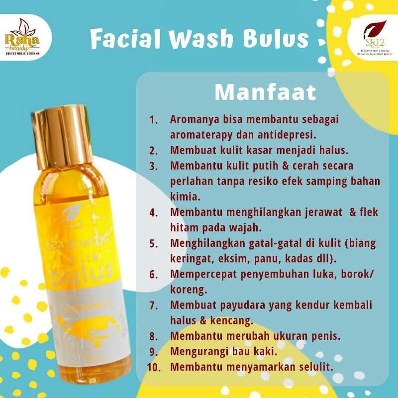Facial Wash Bulus