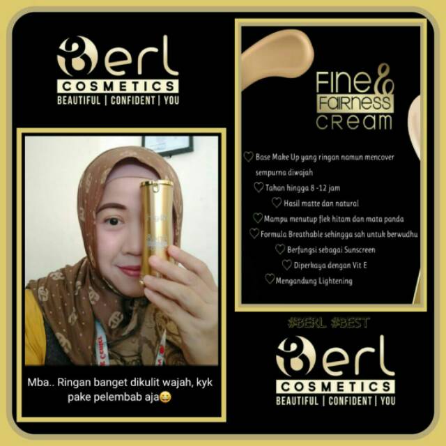 BERL FINE & FAIRNESS CREAM (FFC 30ml)