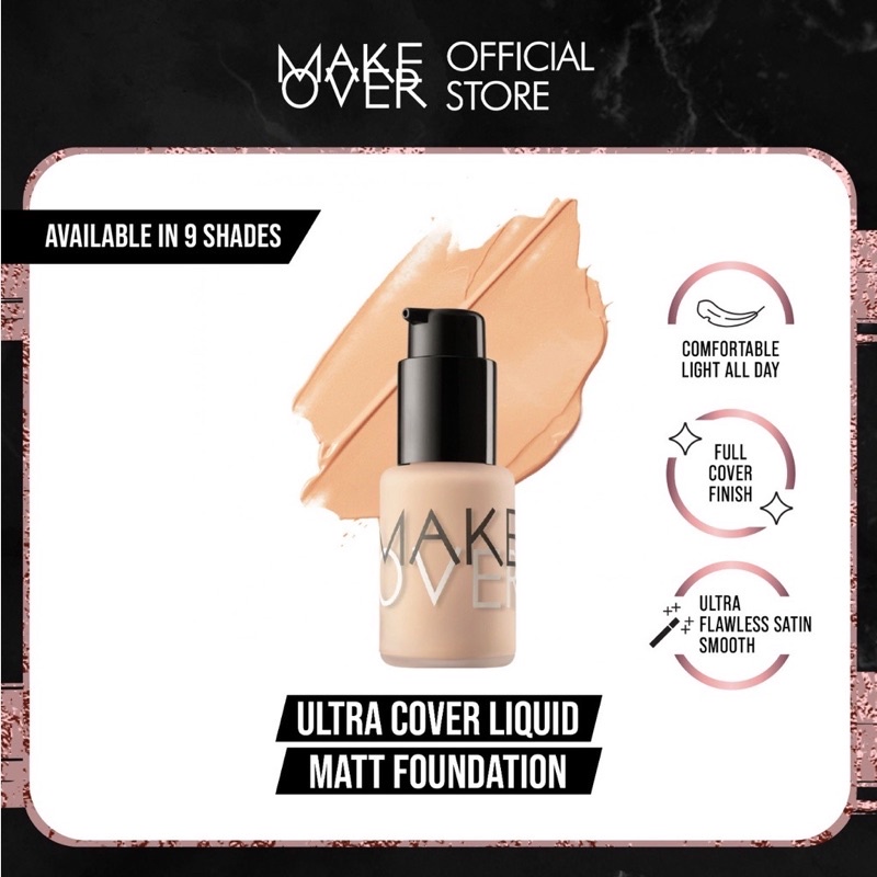 Make Over Ultra Cover Liquid Matte Foundation