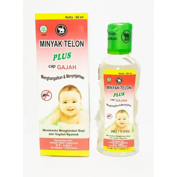 Minyak Telon Cap Gajah Plus 60Ml