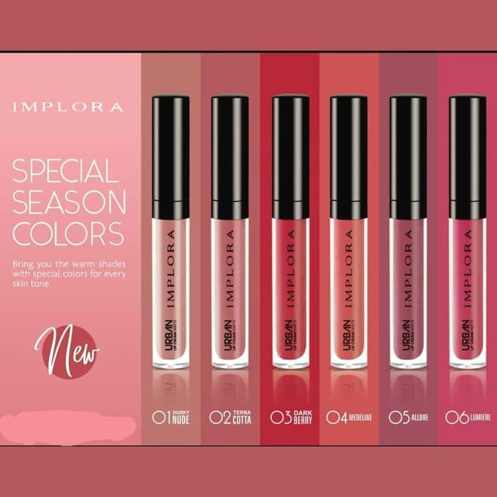 17801 IMPLORA URBAN LIPCREAM MATTE