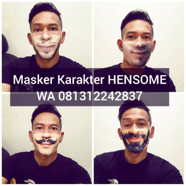 MASKER 3D SERI HANDSOME