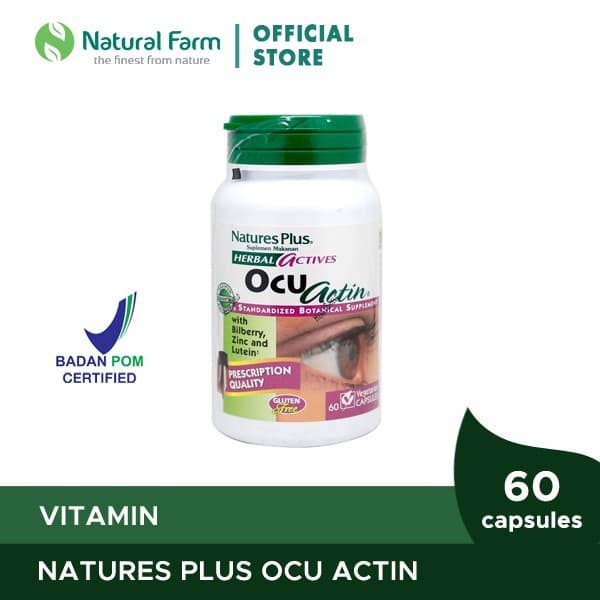 Natures Plus Ocu Actin - 60 Capsules