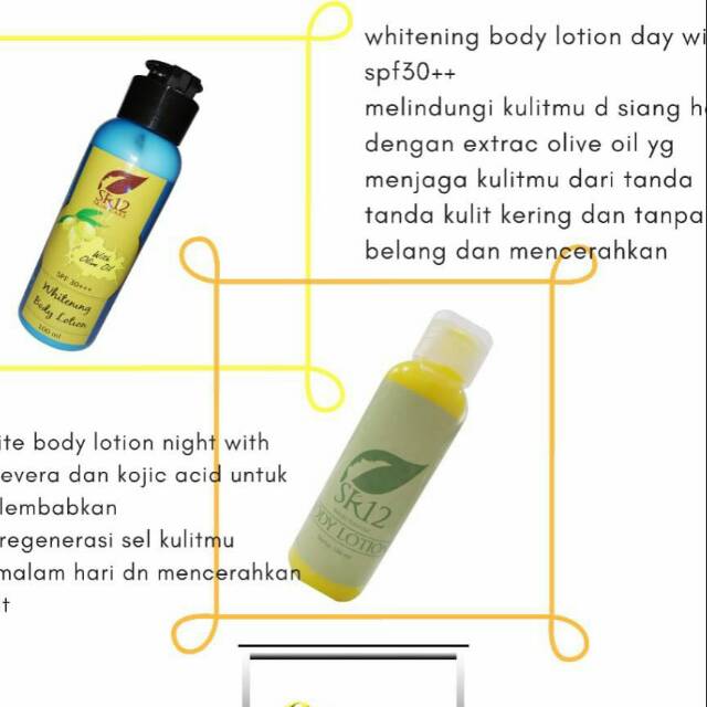 body lotion