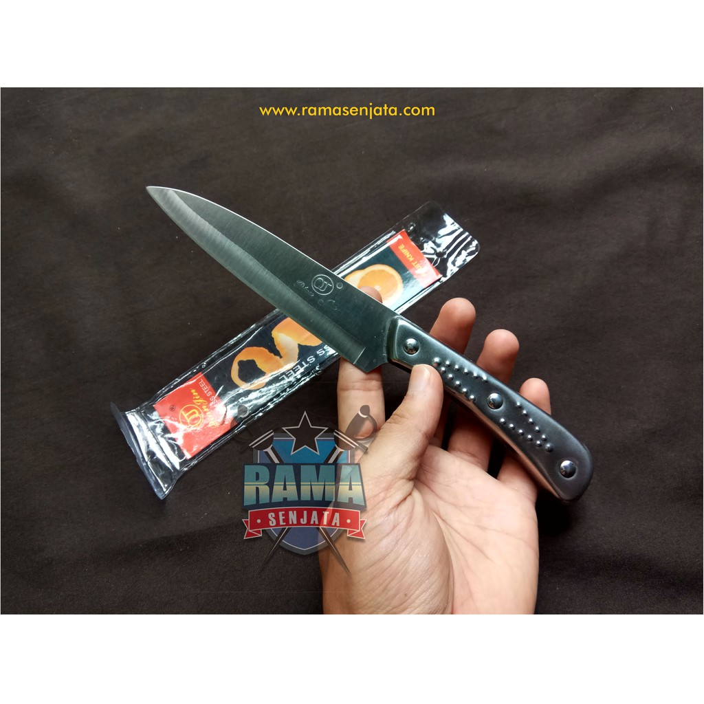 PISAU DAPUR BUAH STAINLESS (COD)
