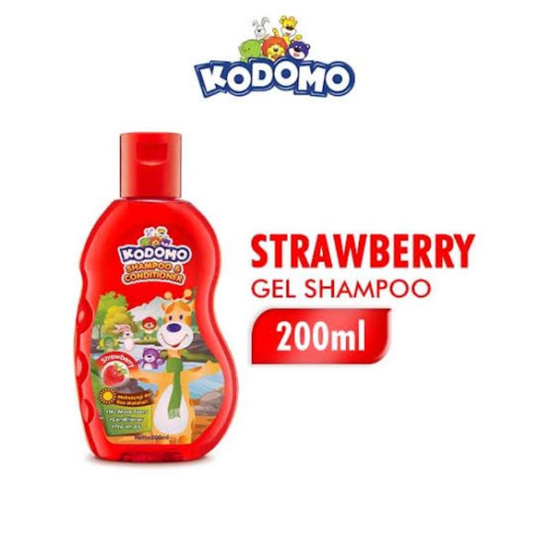 KODOMO SHAMPOO STRAWBERRY 200ML