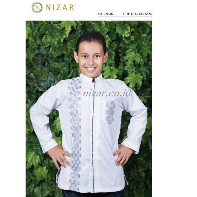 Nizar NQ 11 putih