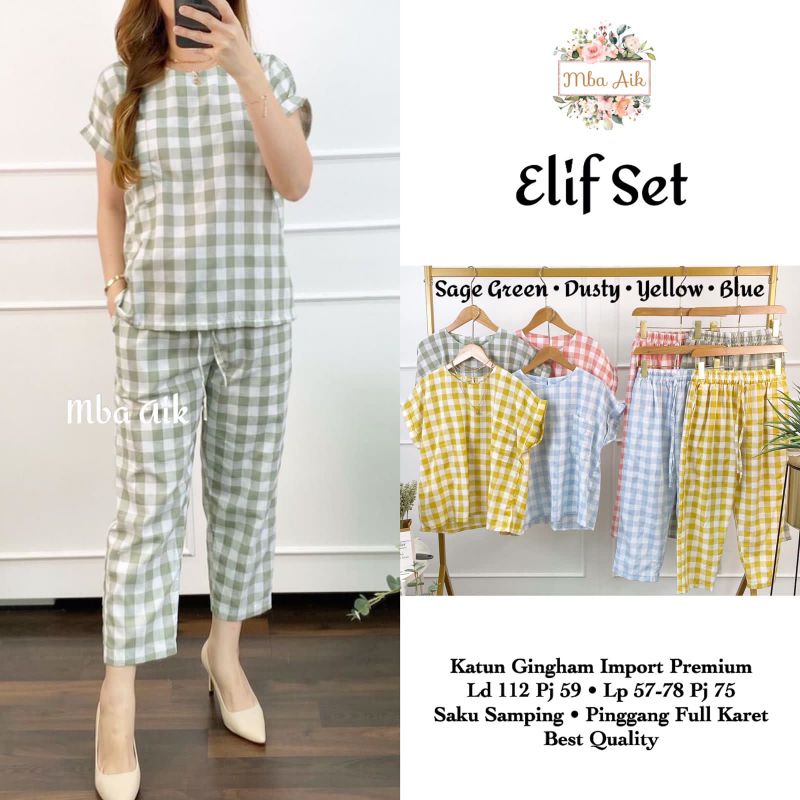 Elif set by mba aik