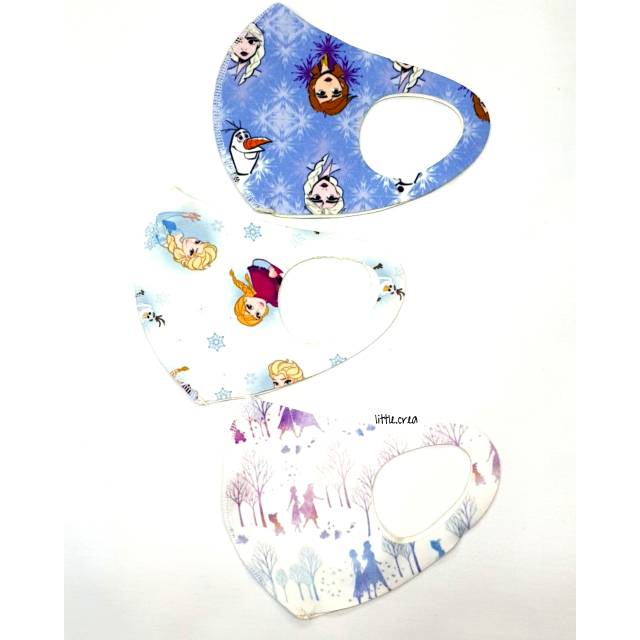 Masker Motif Theme Frozen