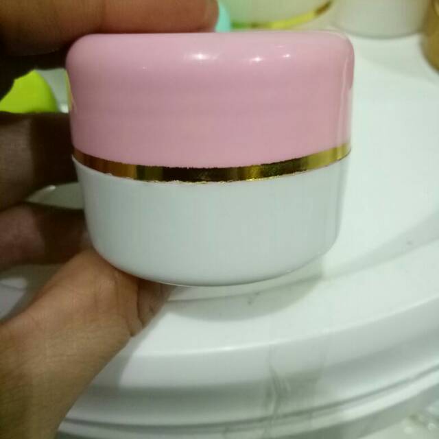 Pot cream 12,5Gr Pink-Putih