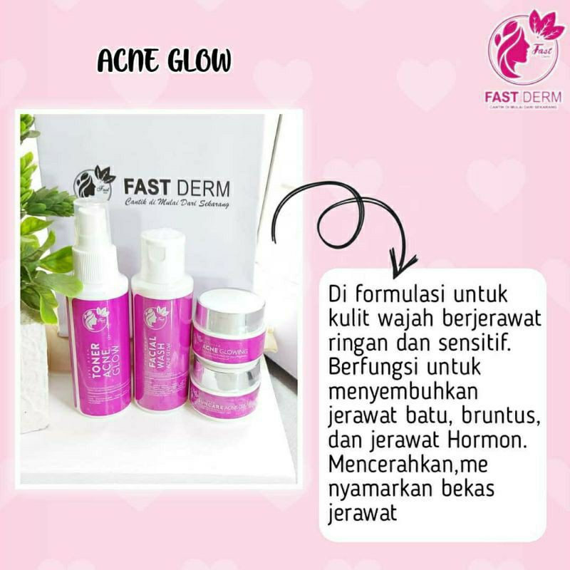 FAST DERM ACNE GLOWING