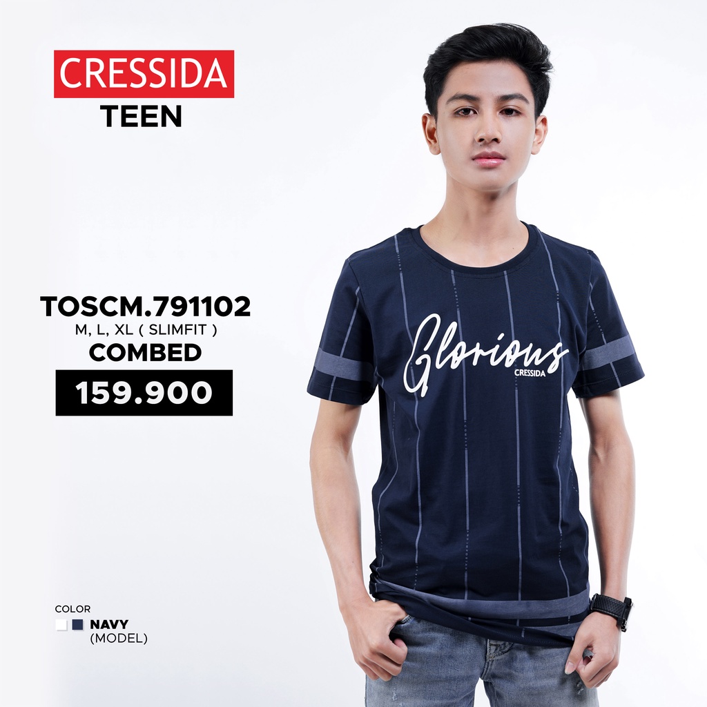 kaos cowok cressida original toscm.791102