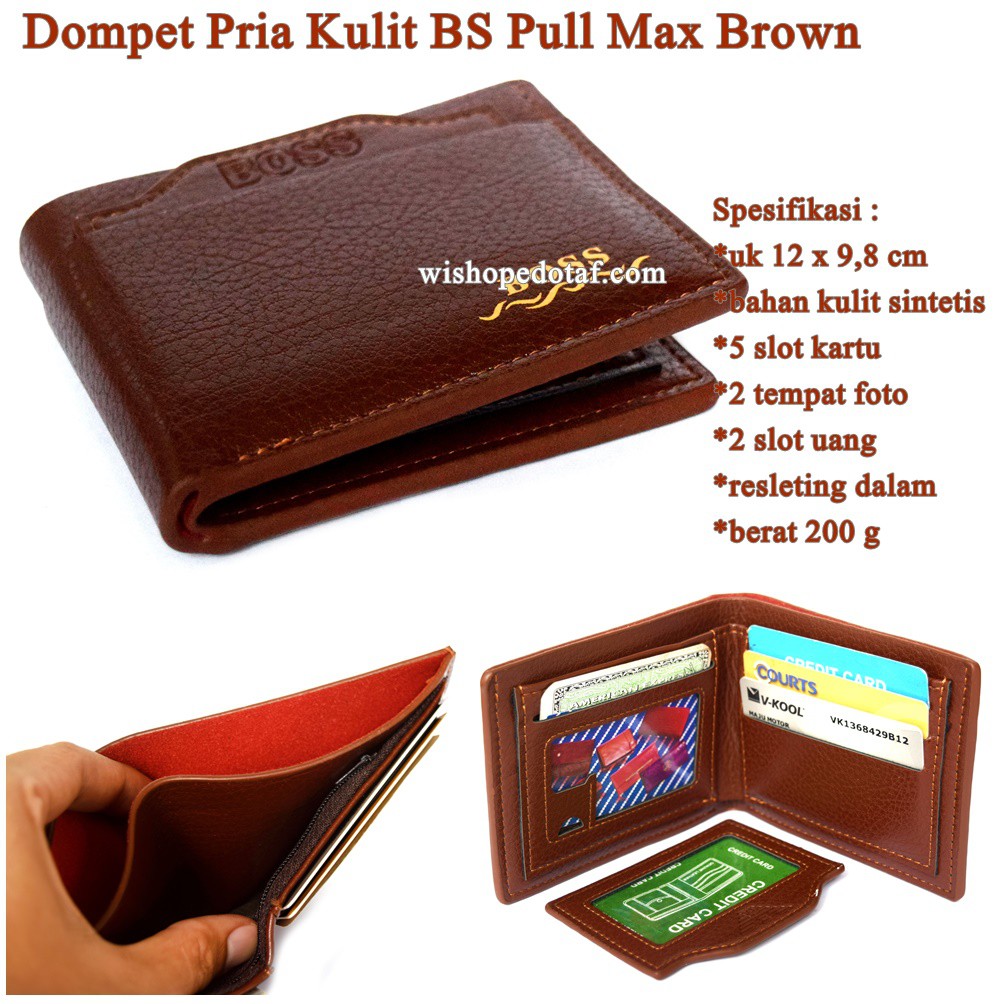 Dompet Kulit Pull Max BSS