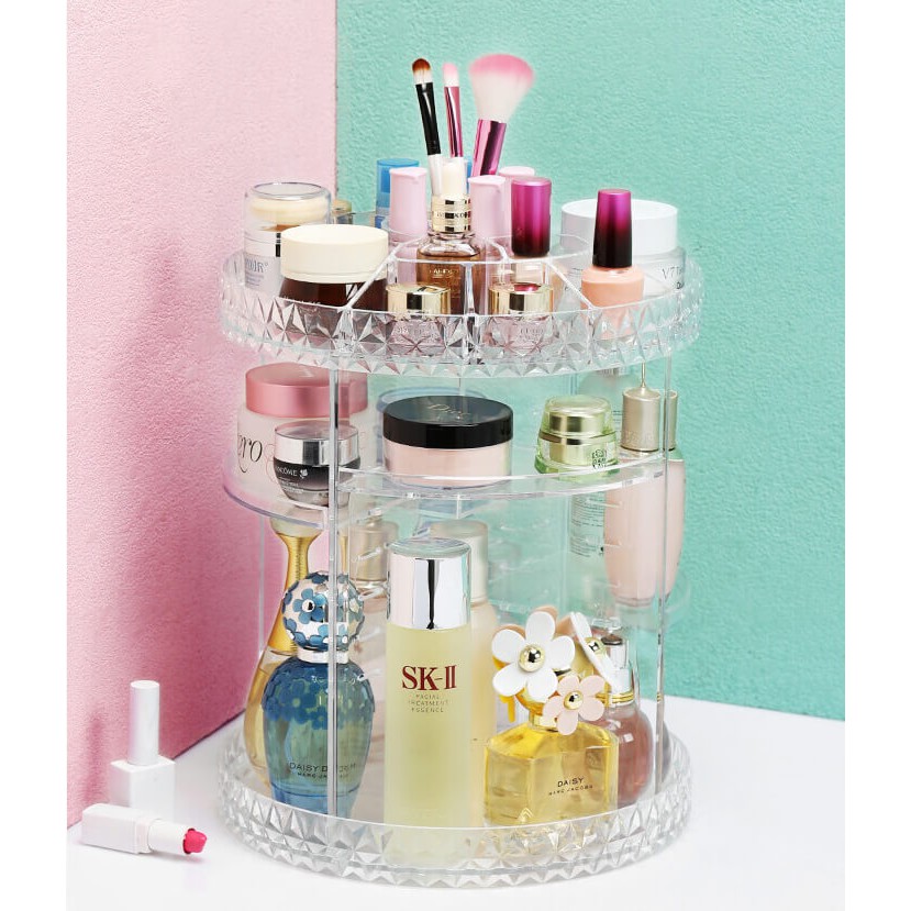 Diamond Makeup Organizer