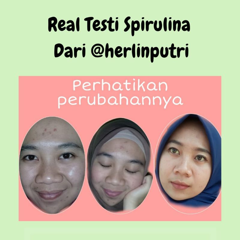 Masker spirulina Tiens