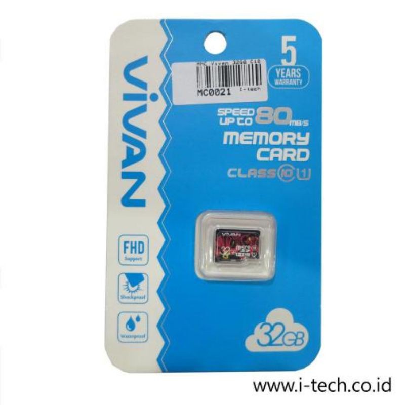 Memory Card VIVAN 32 GB