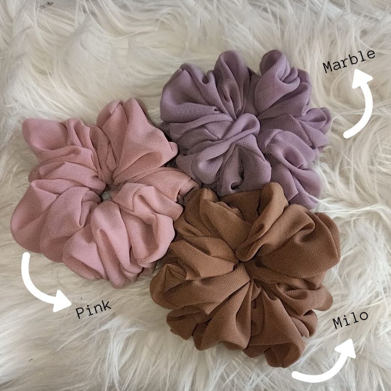 SCRUNCHIE PREMIUM CEPOL HIJAB