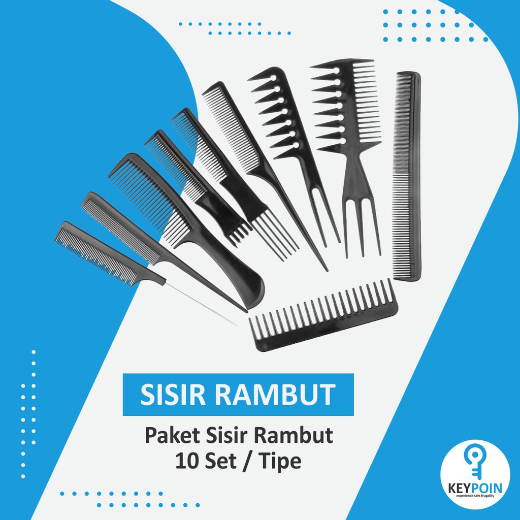 SISIR RAMBUT 10 SET HIGH QUALITY