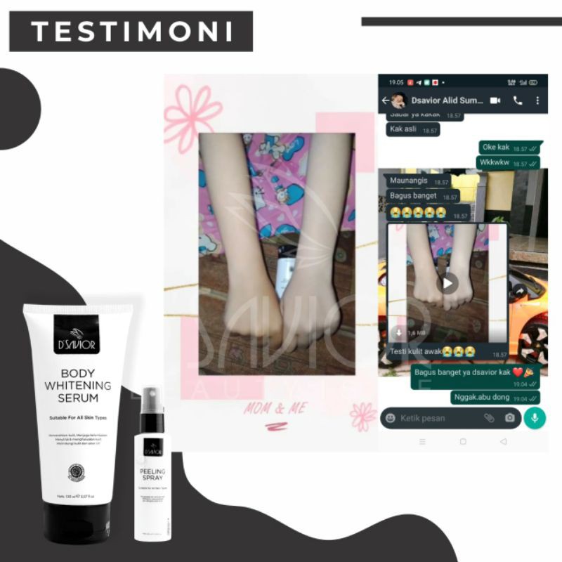 BODY WHITENING & PEELING DSAVIOR