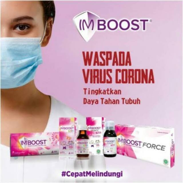 Imboost Force 1 Box 30 Kapsul Original BPOM RESMI