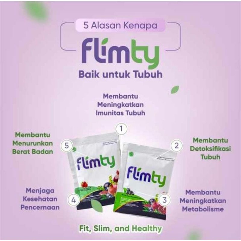 Flimty suplemen kesehatan / suplemen kecantikan FLIMTY